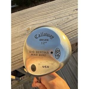 Callaway Big Bertha War Bird Driver 12 Degree / Regular Flex Callaway RCH 90 LH